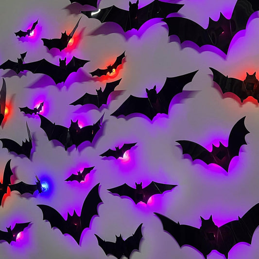 + Free 36 Pack light up Halloween Bats